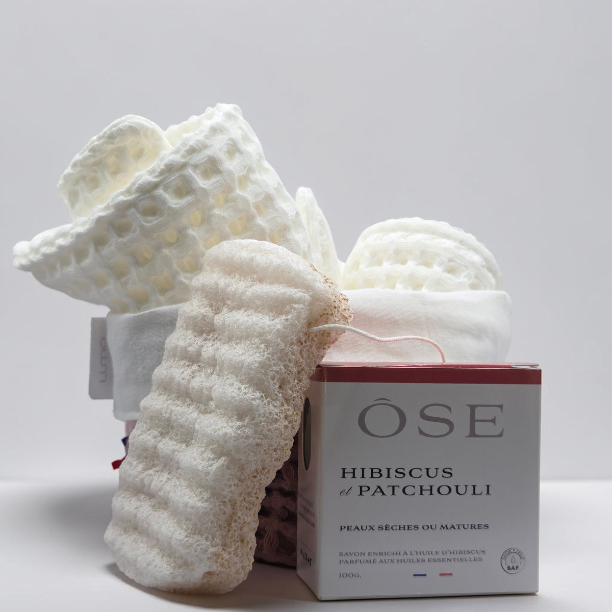 Coffret Visage et Exfoliant Corps | Rose