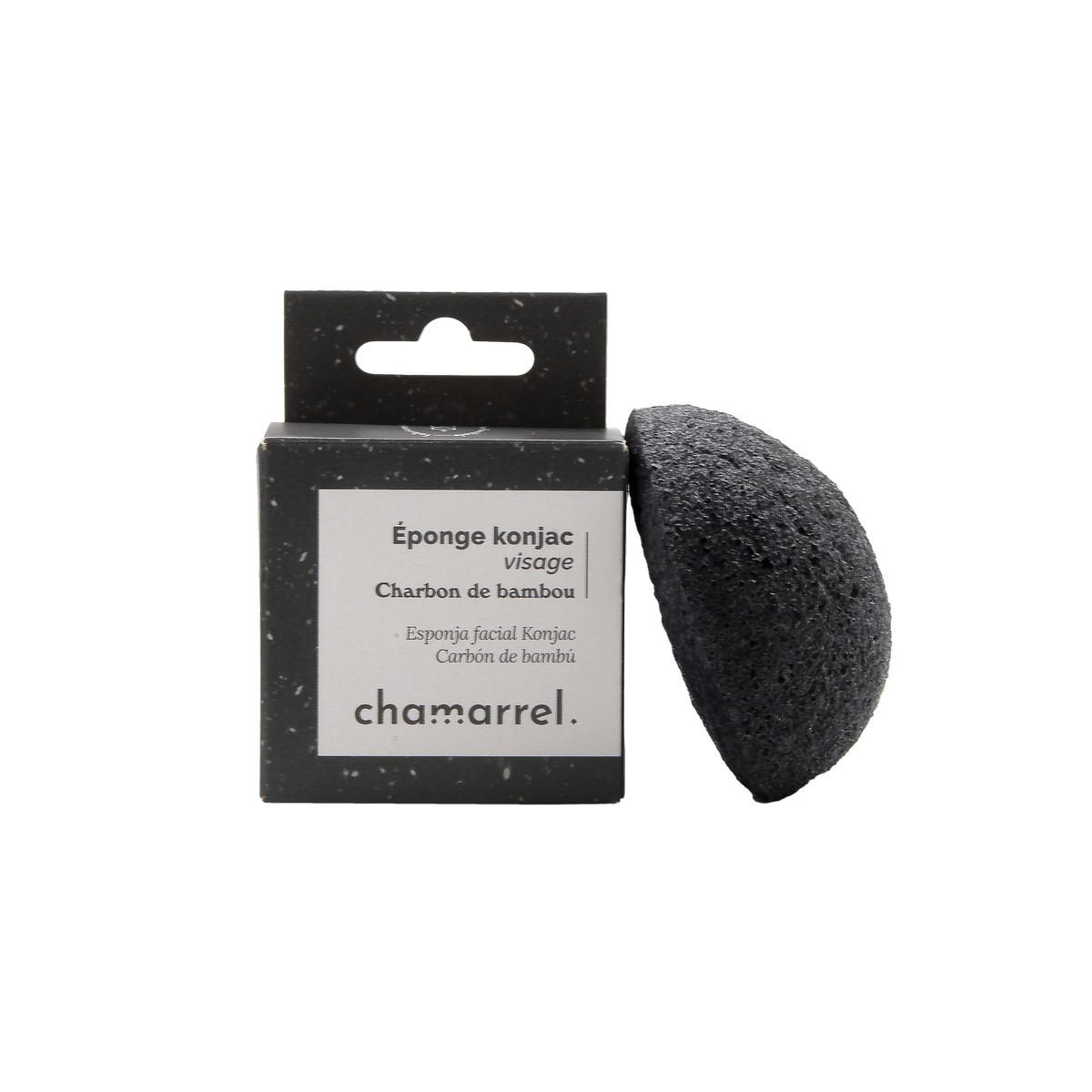 Eponge konjac Visage | Charbon de bambou