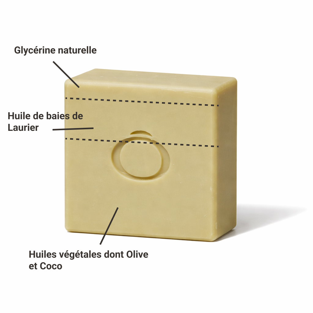 Savon Olive et Baies de Laurier