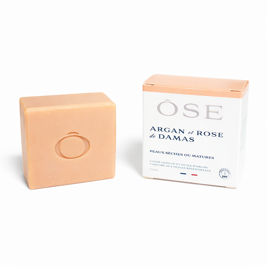 Savon Argan et Rose de Damas