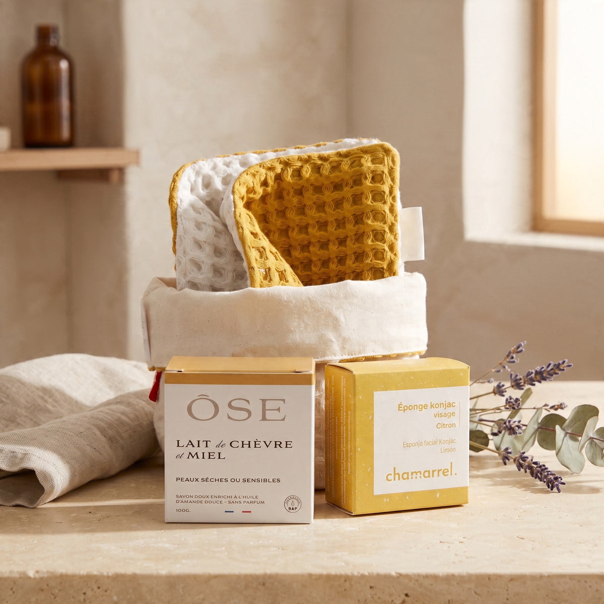 Coffret Visage et Corps | Jaune