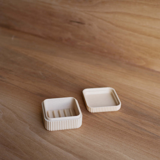 Boîte de voyage pour savon solide – fabriquée en France - Naturel